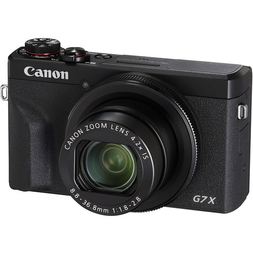 Canon PowerShot G7 X Mark III Digital Camera - 20.1MP 4K Vlogging Camera with Flip-Up Touchscreen, Wi-Fi & Bluetooth (Perfect for Travel, YouTube & Content Creation)