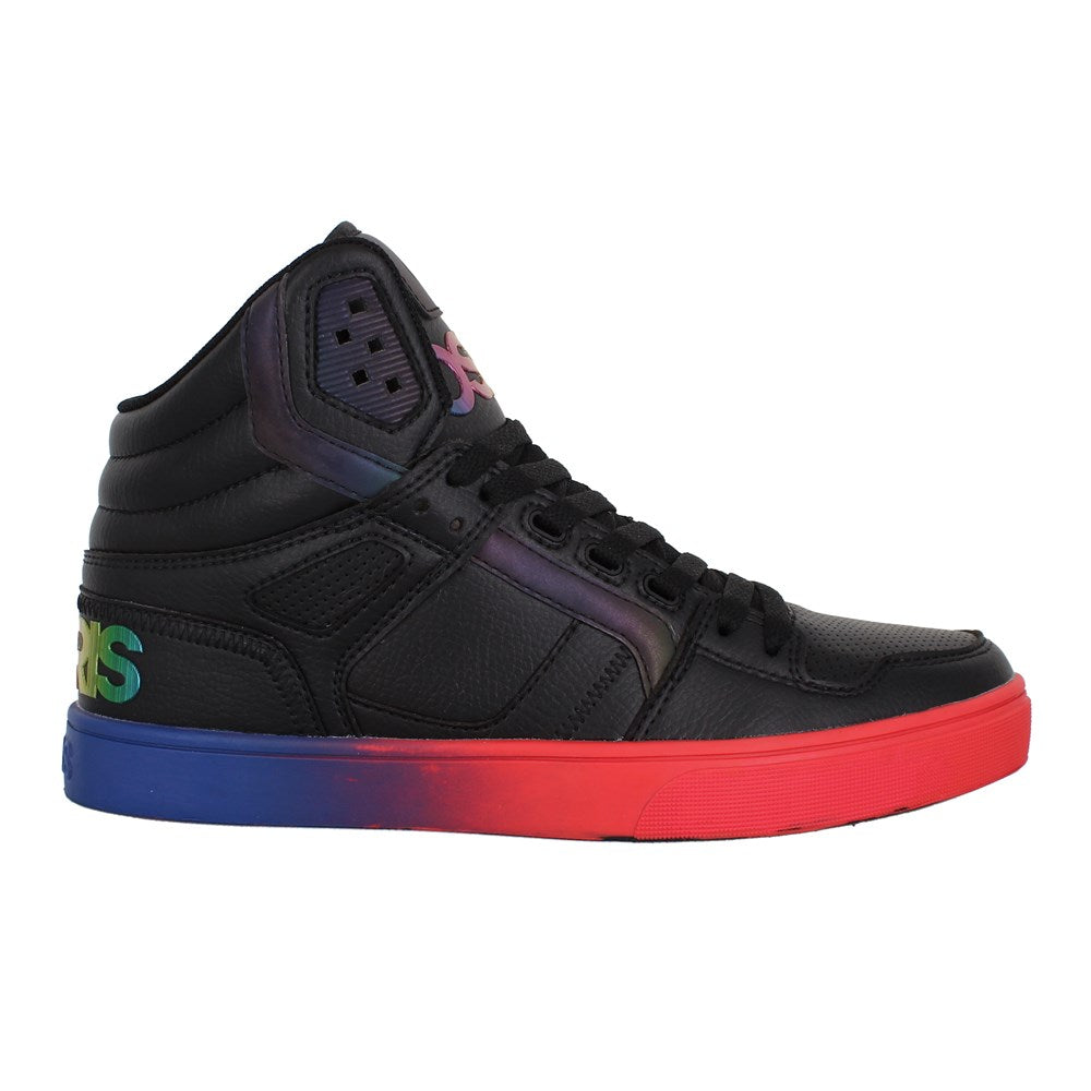 Osiris Clone Skate Shoes - Black/Black/Multi Color for Men & Women | Comfortable & Durable for Skateboarding, Streetwear & Casual Wear