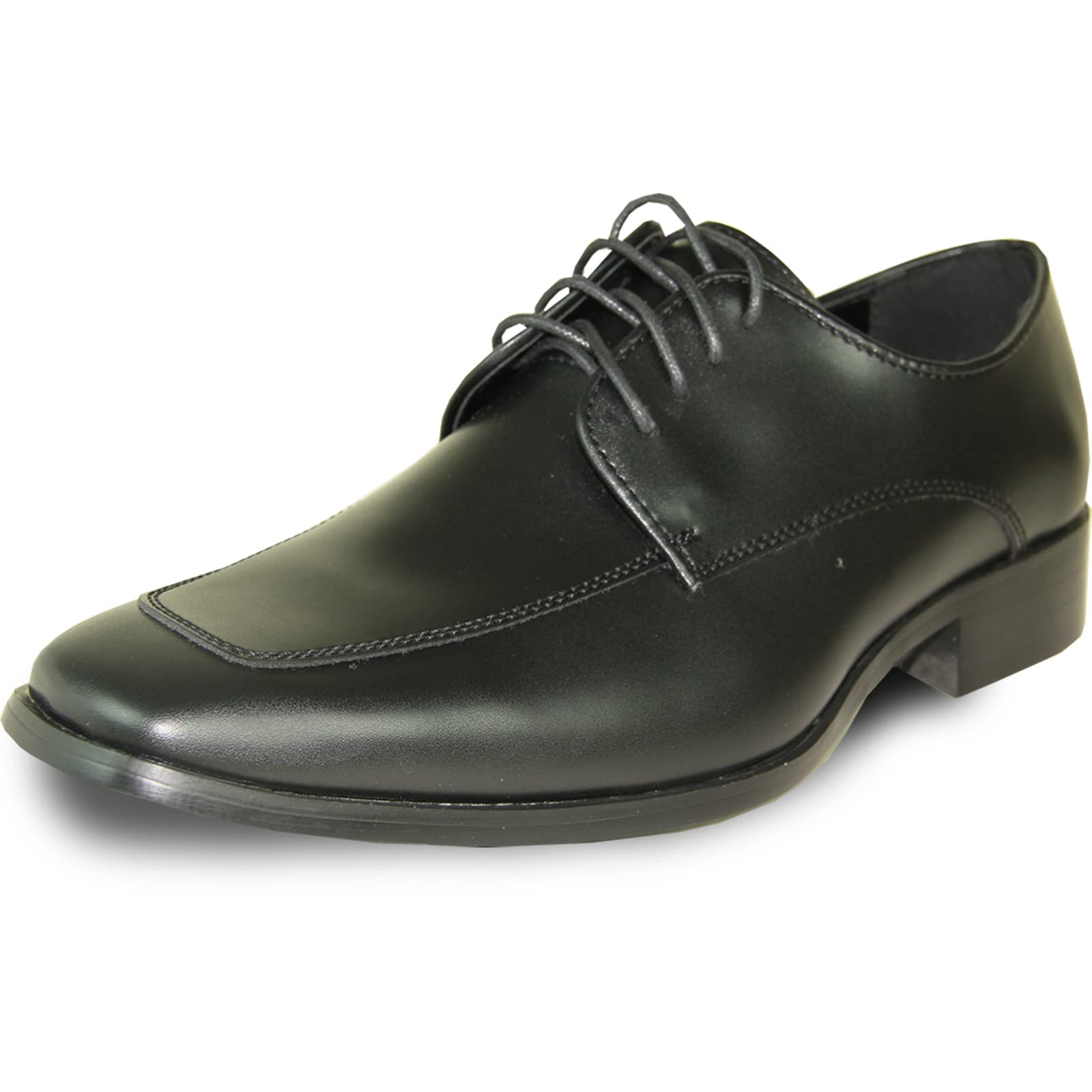 VANGELO Men's Formal Tuxedo Dress Shoes for Wedding, Prom & Uniform - Wide Width Available - Perfect for Black Tie Events, Business Meetings & Special Occasions
