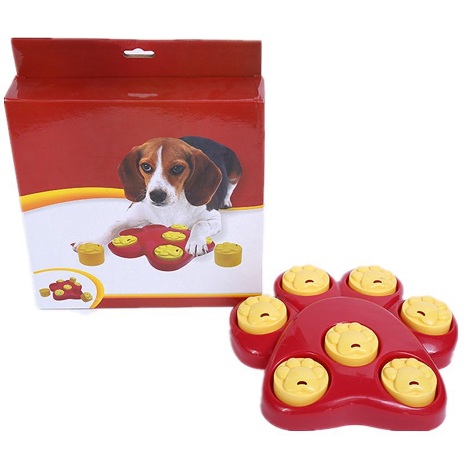 Enakshi Slow Feed Bowl - Puzzle Dog Toy & Kitten Food Storage Container | Pet Supplies & Dog Toys for Mealtime Fun | Perfect for Slow Eating, Mental Stimulation & Portion Control