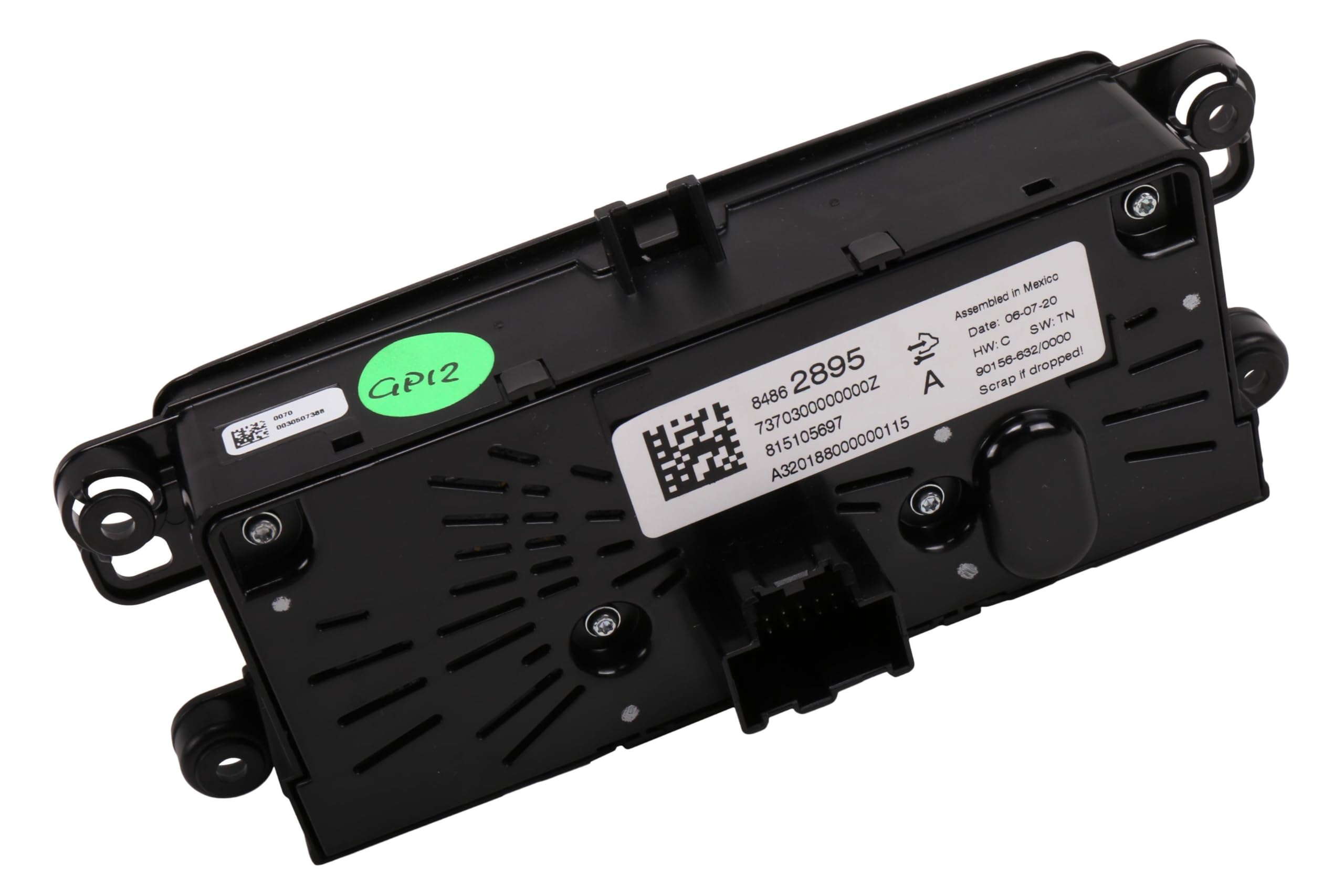 ACDelco GM Original Equipment 84862895 Heater & AC Auxiliary Control Module - Perfect for GM Vehicle Climate System Maintenance & Repair