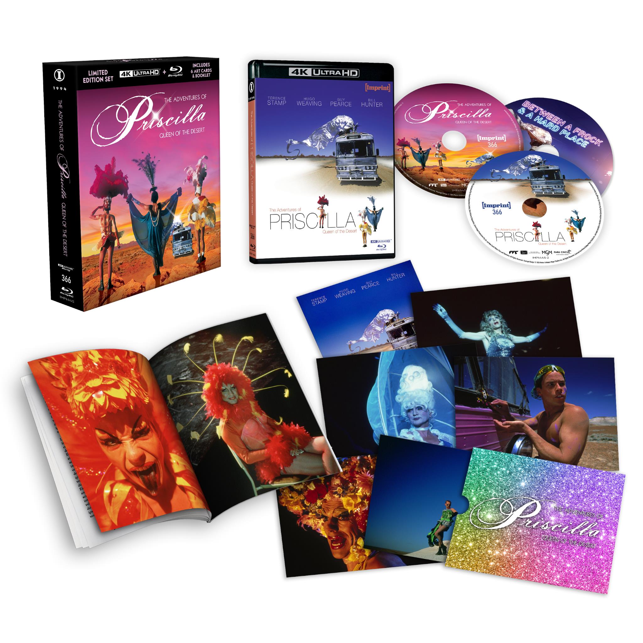 The Adventures of Priscilla, Queen of the Desert - Limited Edition Imprint Collection | Classic LGBTQ+ Road Trip Movie for Pride Month & Film Collectors