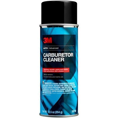 3M 08796 Carburetor Cleaner - 12.5 oz (12-Pack Case) | Fast-Acting Formula for Automotive Repair & Maintenance | Perfect for Carb Cleaning, Engine Degreasing & Parts Restoration