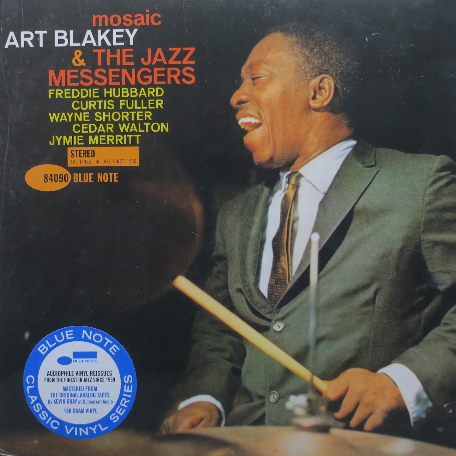 ART BLAKEY 'Mosaic' Blue Note Classic 180g Vinyl LP Record - High-Quality Jazz Music for Audiophiles & Collectors | Perfect for Home Listening, Gifts, and Vinyl Collections