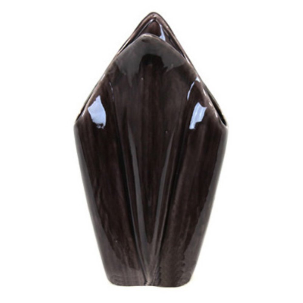 UTC 70865 Purple Ceramic Vase - Elegant Home Decor for Living Room, Dining Table & Wedding Centerpieces | Handcrafted Flower Vase for Fresh & Artificial Arrangements