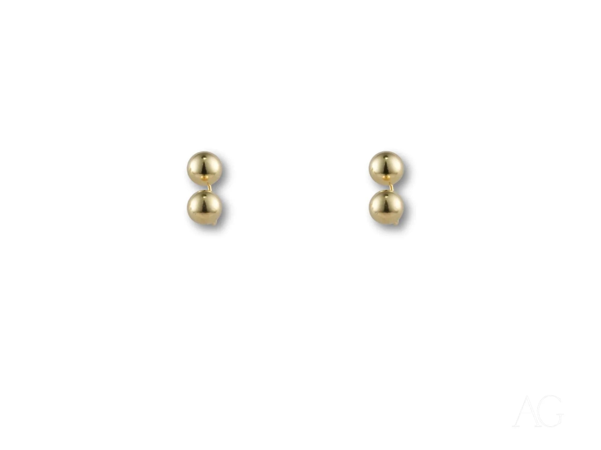 Double Ball Earrings – Modern & Elegant Dangle Earrings for Women | Perfect for Parties, Weddings & Everyday Wear