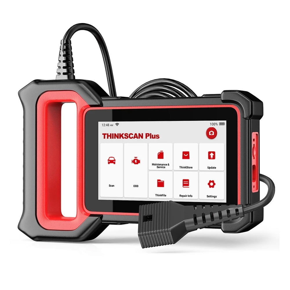ThinkScan Plus S7 OBD2 Scanner - ABS/SRS/Engine/Transmission/BCM/AC/IC Reset Code Reader & Diagnostic Scan Tool | Professional Car Diagnostic Device for Mechanics & DIY Enthusiasts | Perfect for Engine Light, ABS Brake & Airbag System Troubleshooting