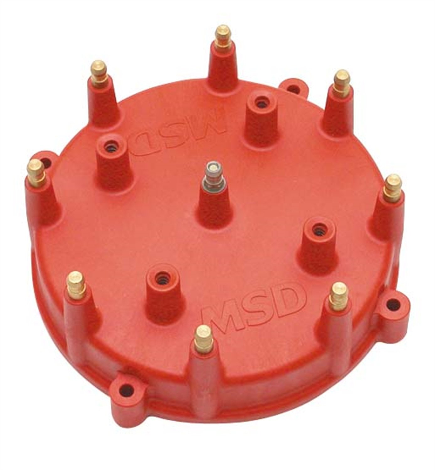 MSD Ignition 7408 Distributor Cap - High Performance Replacement for Chevy, Ford, Dodge - Perfect for Engine Upgrades & Racing Applications