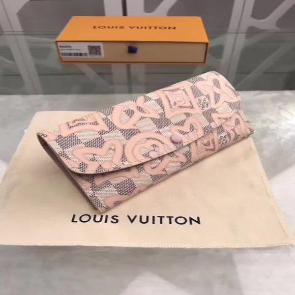 Authentic LV Emilie Wallet in Damier Azur Canvas - Luxury Women's Designer Wallet for Everyday Use & Travel Accessories