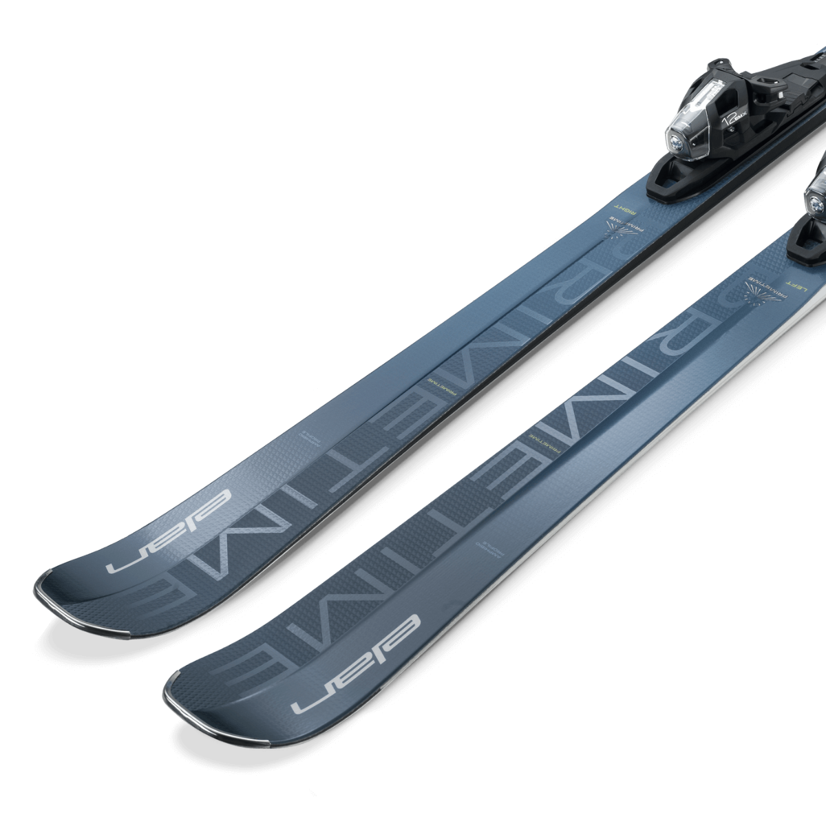 Elan PRIMETIME 44+ PS Ski with ELX 11.0 DB331623 Bindings 2025 - Perfect for All-Mountain Skiing and Freeride Adventures