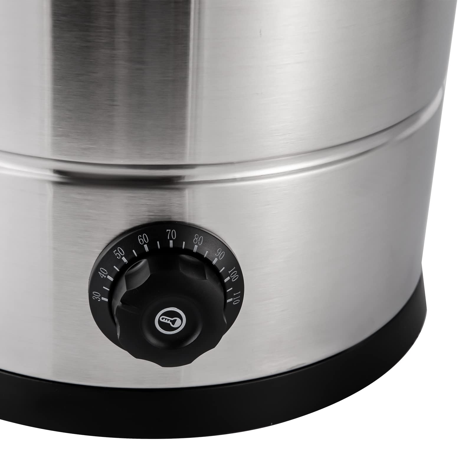 Commercial Stainless Steel Coffee Urn - 15L/3.96Gal Large Electric Coffee Maker with 1400W Heating - Hot Water Dispenser for Catering, Restaurants & Offices - Perfect for Brewing, Serving & Keeping Coffee Hot All Day