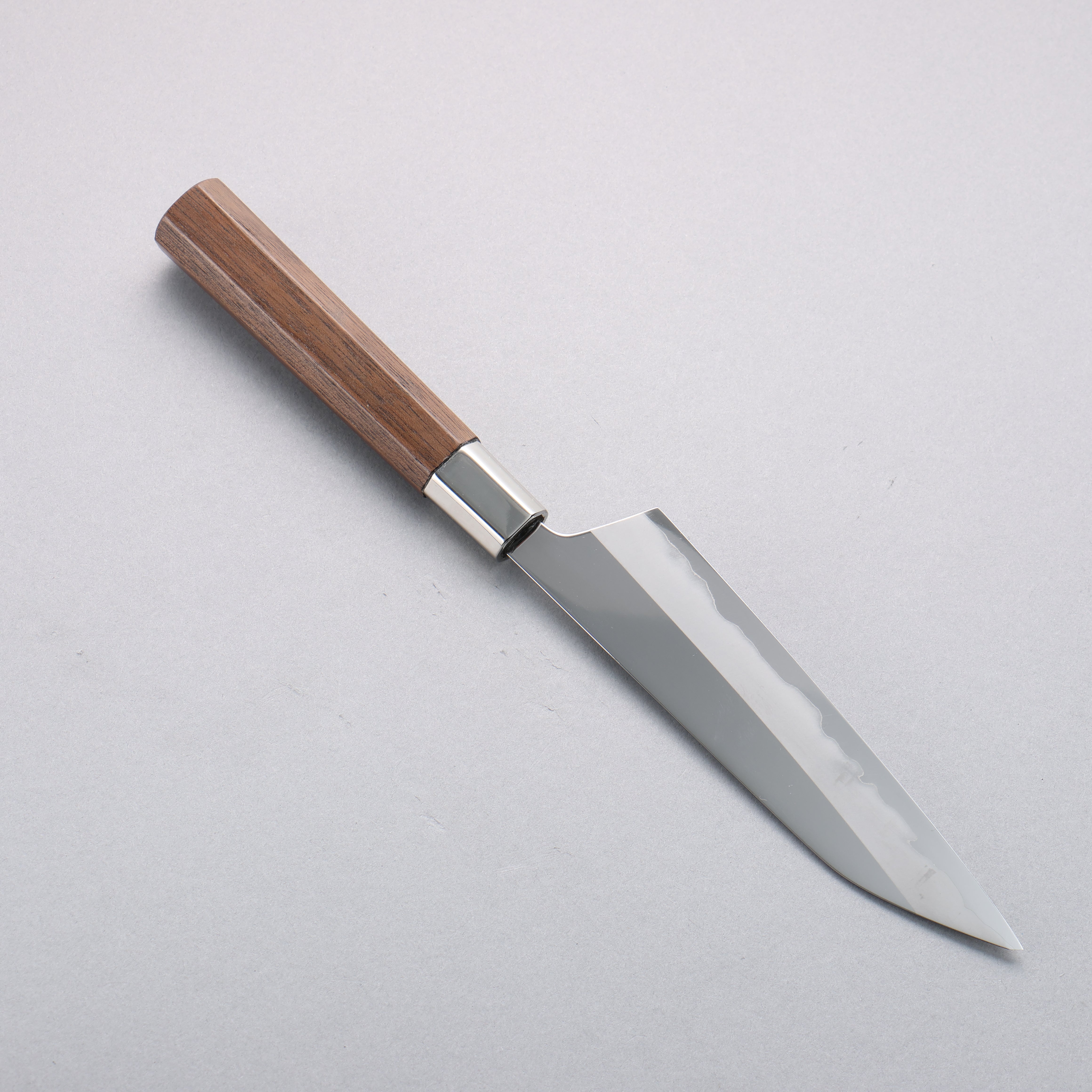 Premium Kurotori Silver Steel No.3 Migaki Finished 150mm Petty Utility Knife with Walnut Handle - Perfect for Slicing Fruits, Vegetables & Small Ingredients in Professional & Home Kitchens