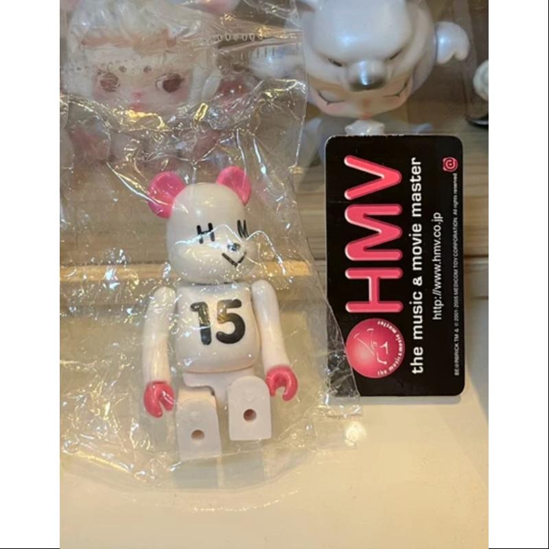 Bearbrick Series 10 Super Secret HMV White 100% Collectible Vinyl Art Toy - Rare Limited Edition Figure for Display & Investment - Perfect for Anime Fans, Toy Collectors and Home Decor