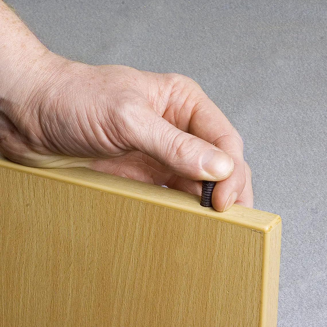 KNAPP Quick-Set 2-Part Locking Dowel - Self-Tightening Woodworking Joints for CNC & Furniture Making - 8mm (26-50) - Glue-Free Assembly for Secure & Durable Connections - Perfect for Cabinets, Tables & DIY Wood Projects