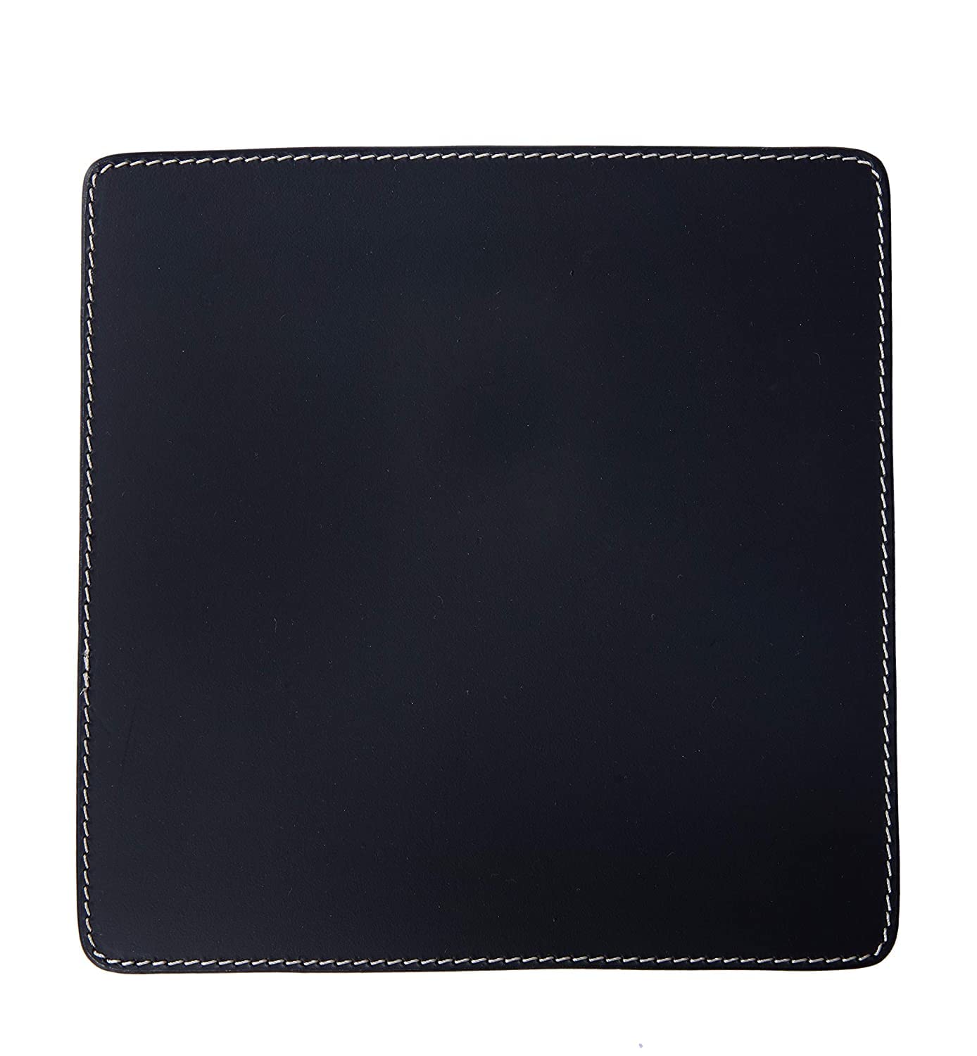 Eloria Genuine Leather Office Desk Mat - Non-Slip Rectangular Desk Protector & Mouse Pad for Computer, Laptop, Home and Office Workspace (Black) - Perfect for Writing, Typing and Preventing Scratches on Wooden Desktops