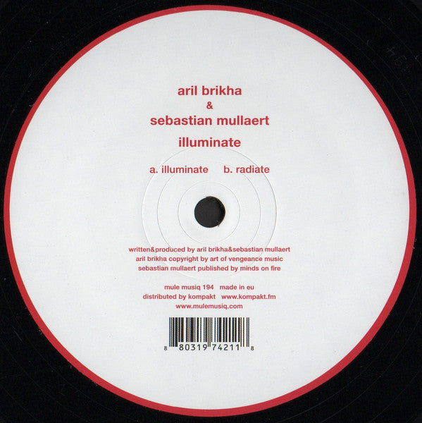 Aril Brikha & Sebastian Mullaert - Illuminate Vinyl Record | Mule Musiq 194 | Deep House & Electronic Music | Perfect for DJ Sets & Home Listening