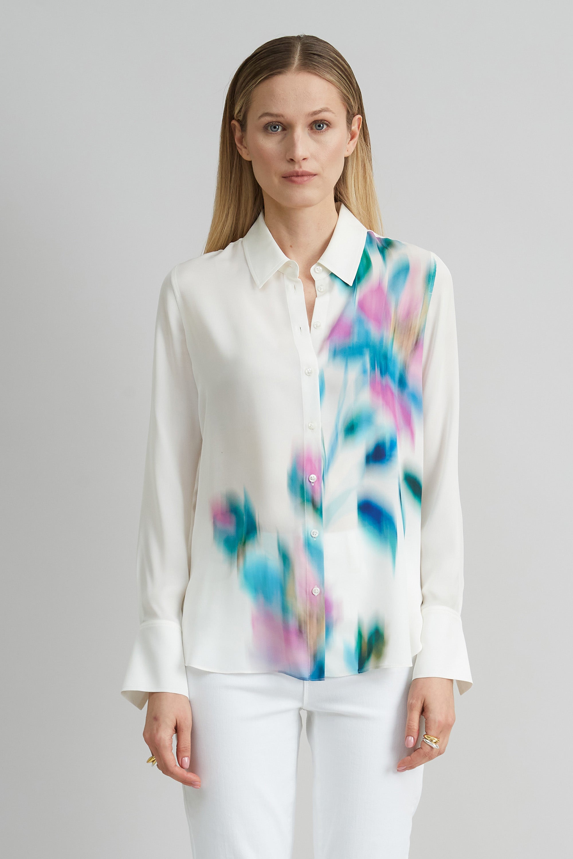 Milano Silk Shirt for Women - Premium Luxury Blouse for Office, Party & Special Occasions | Elegant Business & Evening Wear