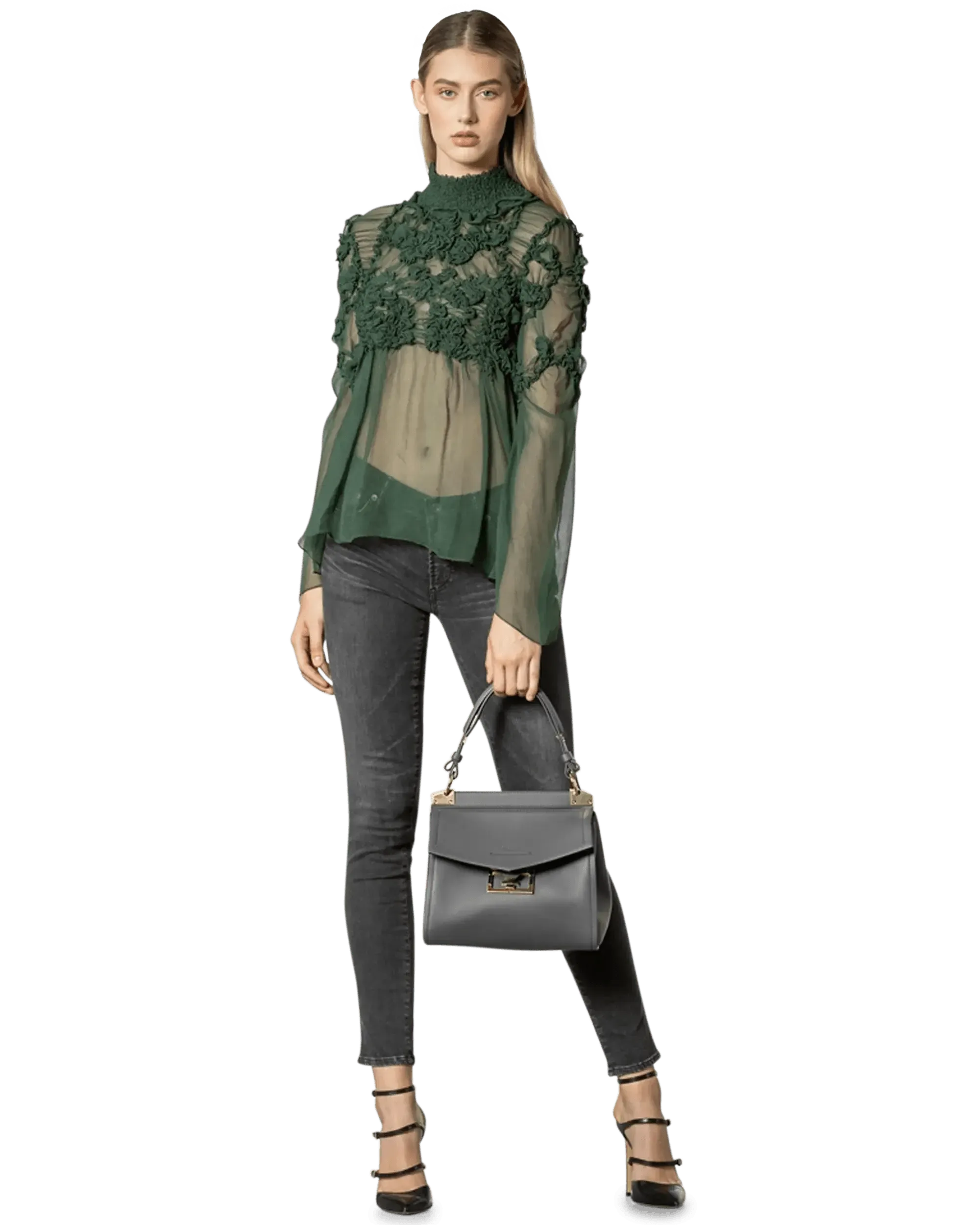 Stylish Logo Buckled Crossbody Day Bag for Women - Perfect for Work, Travel & Everyday Use