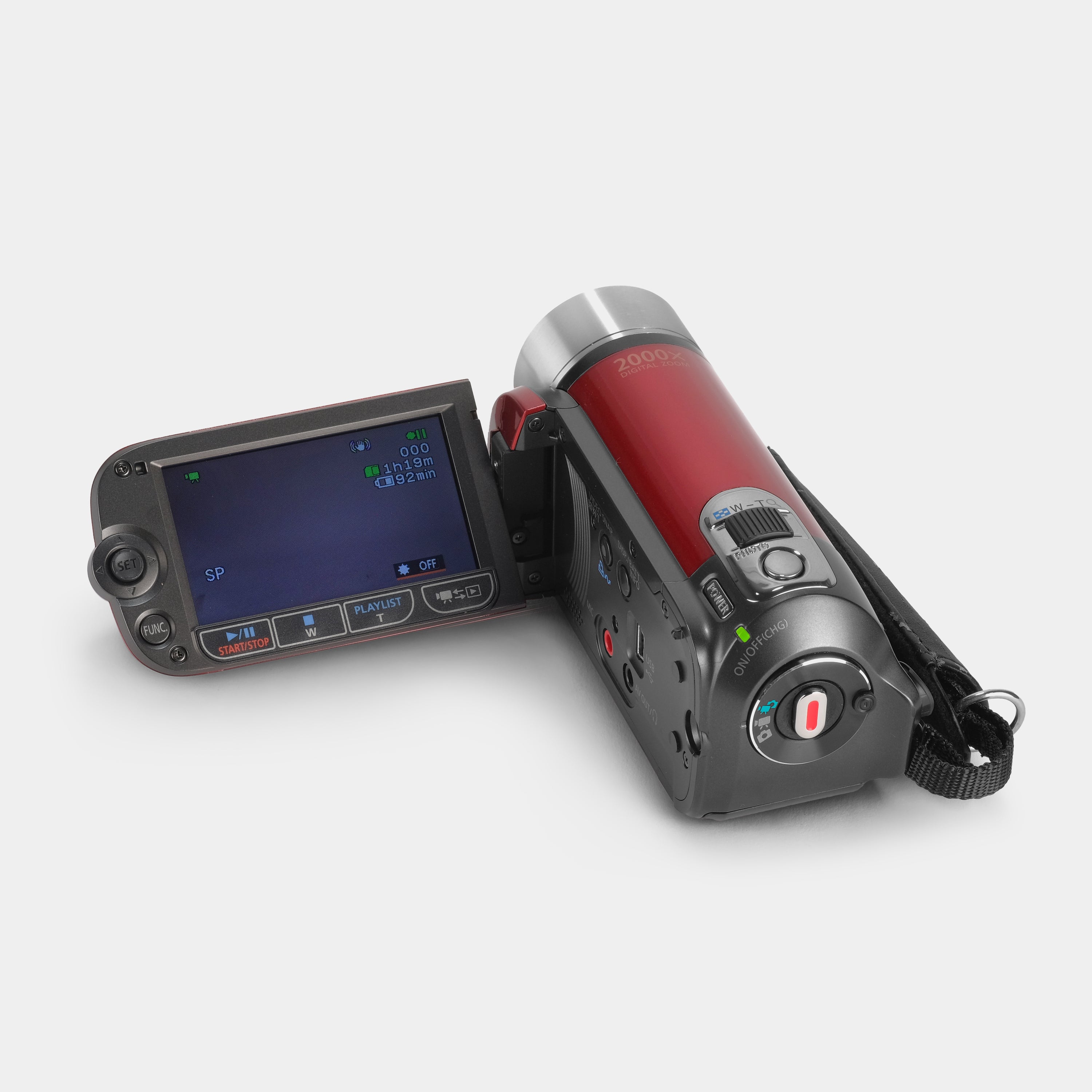 Canon FS200 HD Digital Video Camcorder - 1080p Full HD Recording, 32x Optical Zoom, 2.7