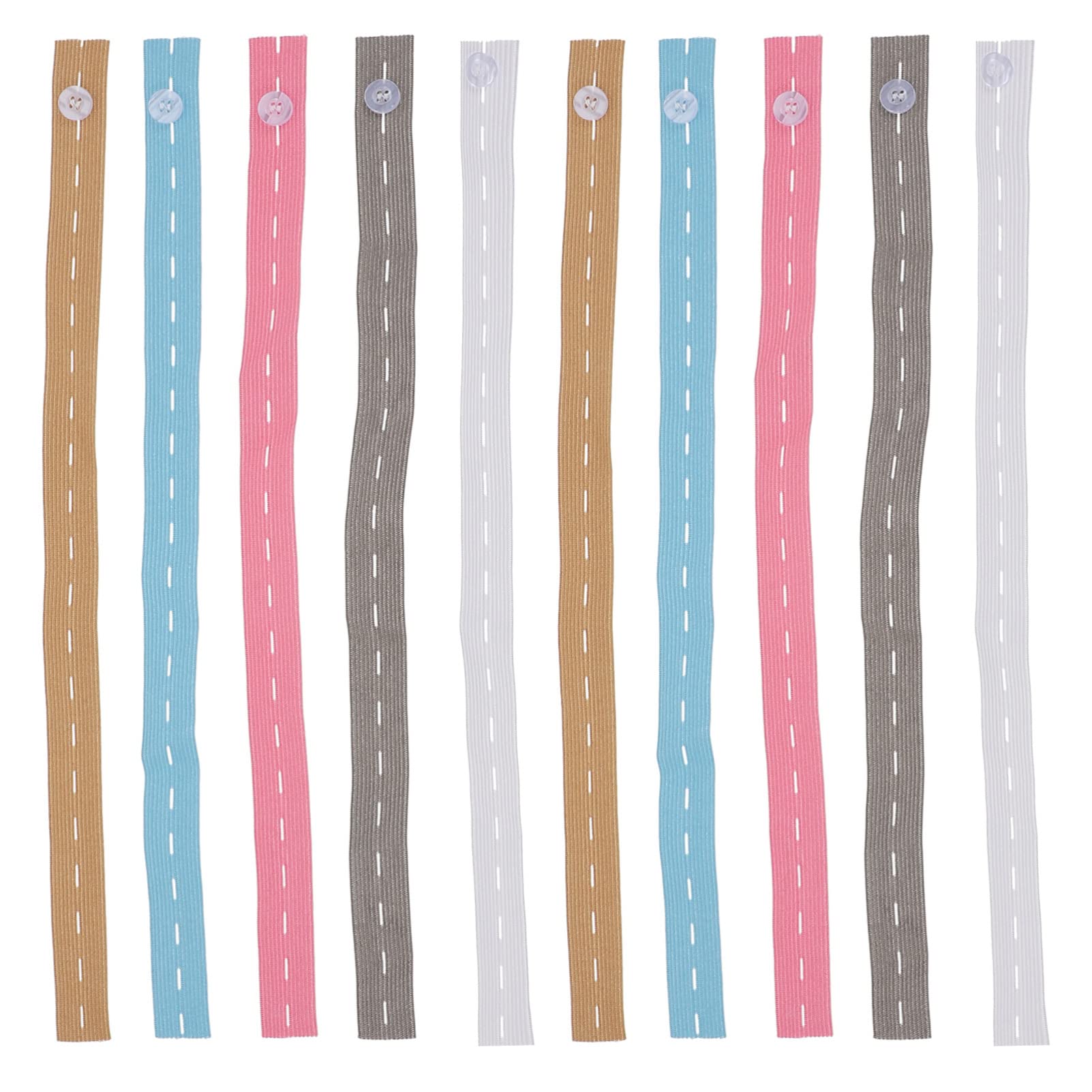 25pcs Elastic Bike Bands - Adjustable Luggage Straps for Suitcases, Clothing Storage, Travel & Sweater Organization - Durable Polyester Bicycle Accessories for Secure Packing & Transport