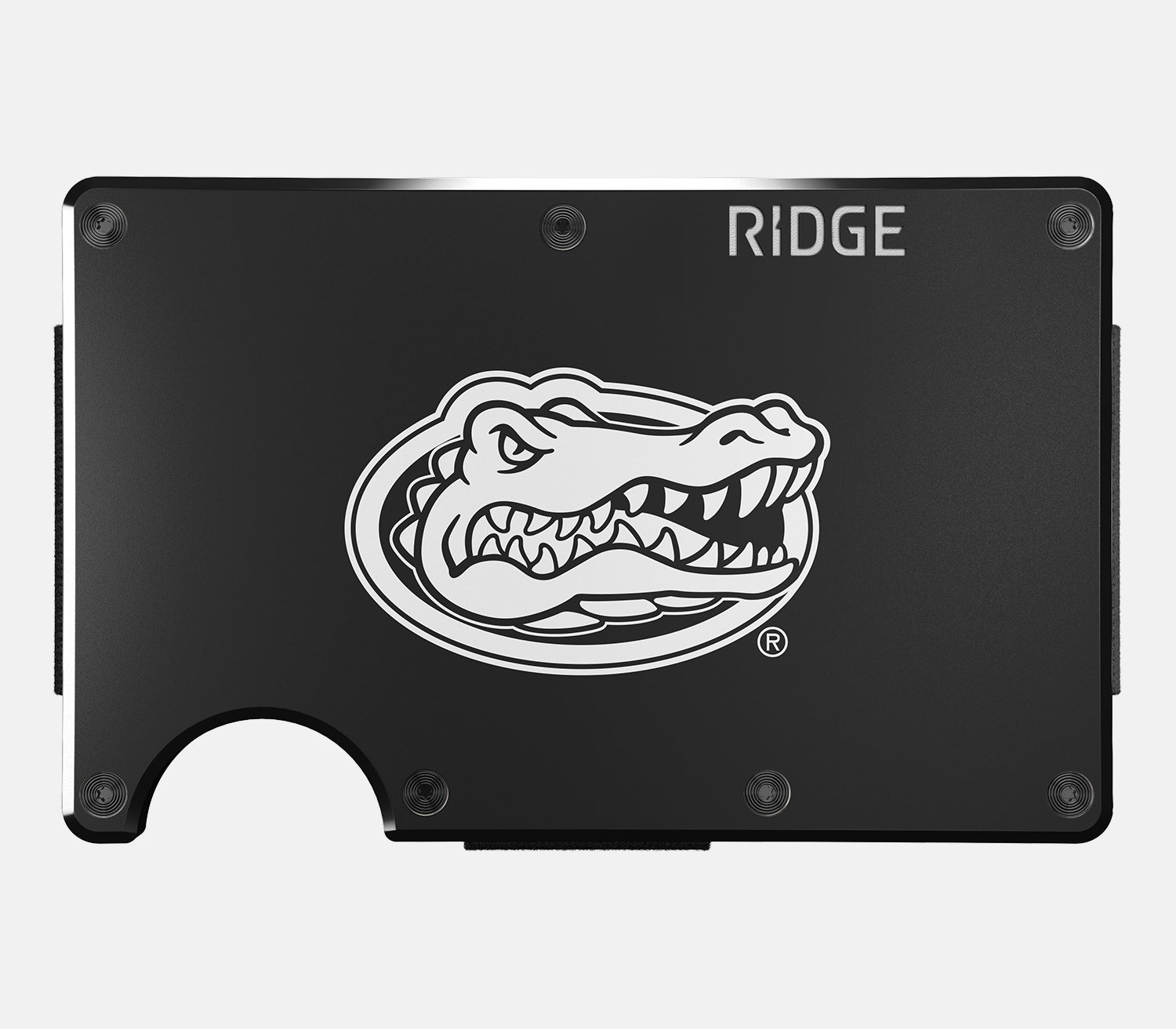 Ridge Wallet Slim Minimalist RFID Blocking Front Pocket Wallet - Florida Gators Team Edition | Perfect for Everyday Carry, Travel & Gifts
