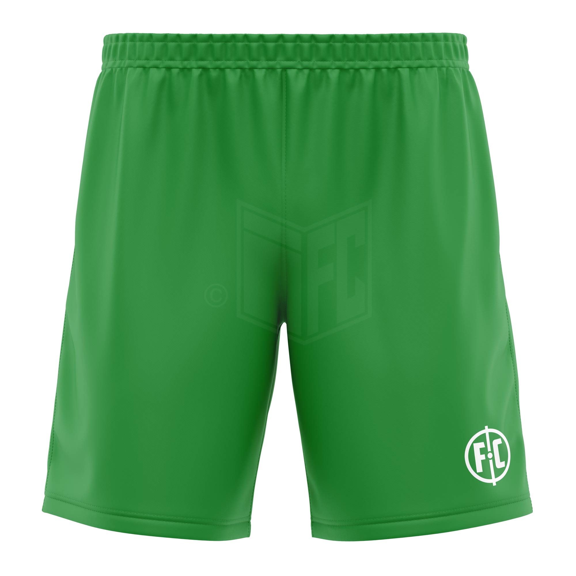 FC Match Football Shorts - Emerald Green Soccer Training Shorts for Men - Perfect for Football Games, Training & Gym Workouts