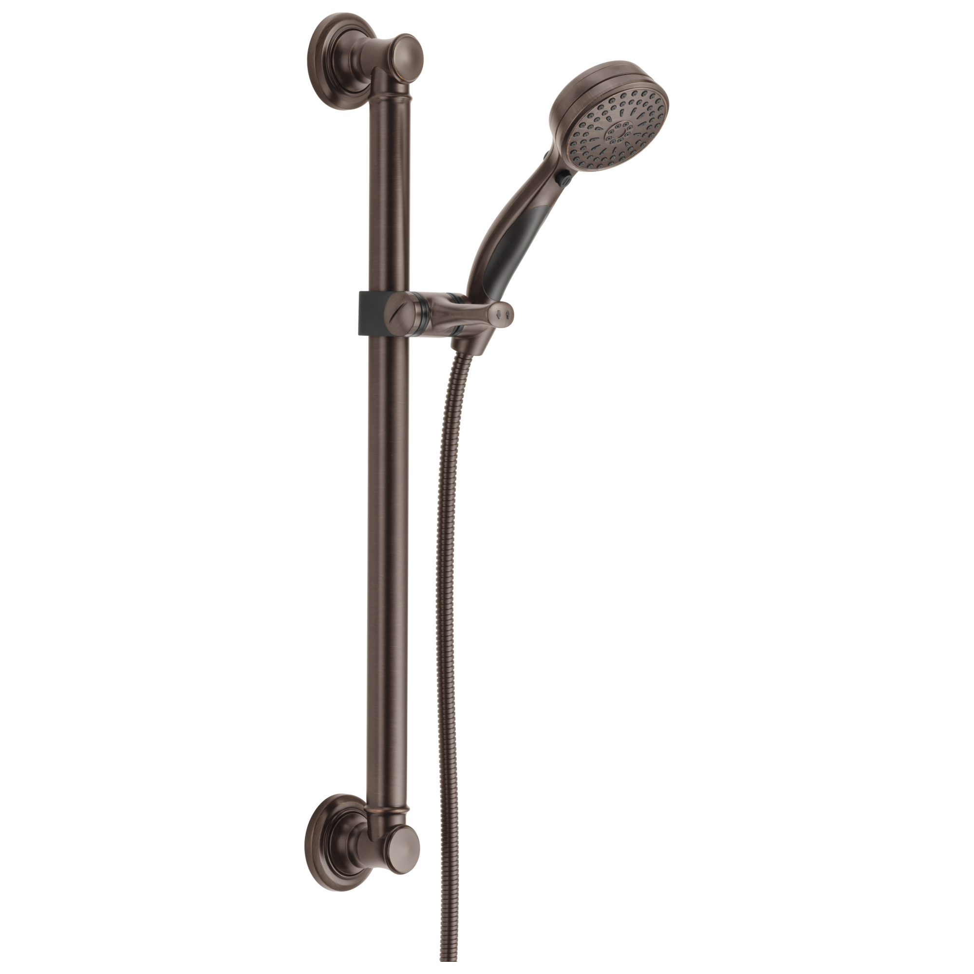 Delta ActivTouch 9-Setting Hand Shower with Slide Bar in Venetian Bronze - Perfect for Bathroom Renovation & Spa-Like Shower Experience (Model 51900 RB)