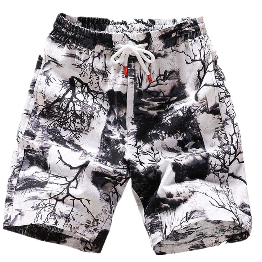 NP Men's Casual Shorts - Comfortable & Stylish Waistband for Summer, Gym, and Outdoor Activities