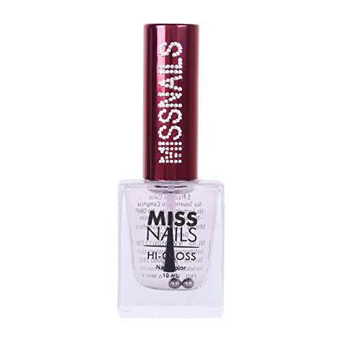 Miss Nails 15 Non-Toxic Long-Lasting Nail Polish Set - 10ml Crystal Clear & Mirror Foil Finish | Vegan, Cruelty-Free Nail Art for Parties, Weddings & Everyday Wear