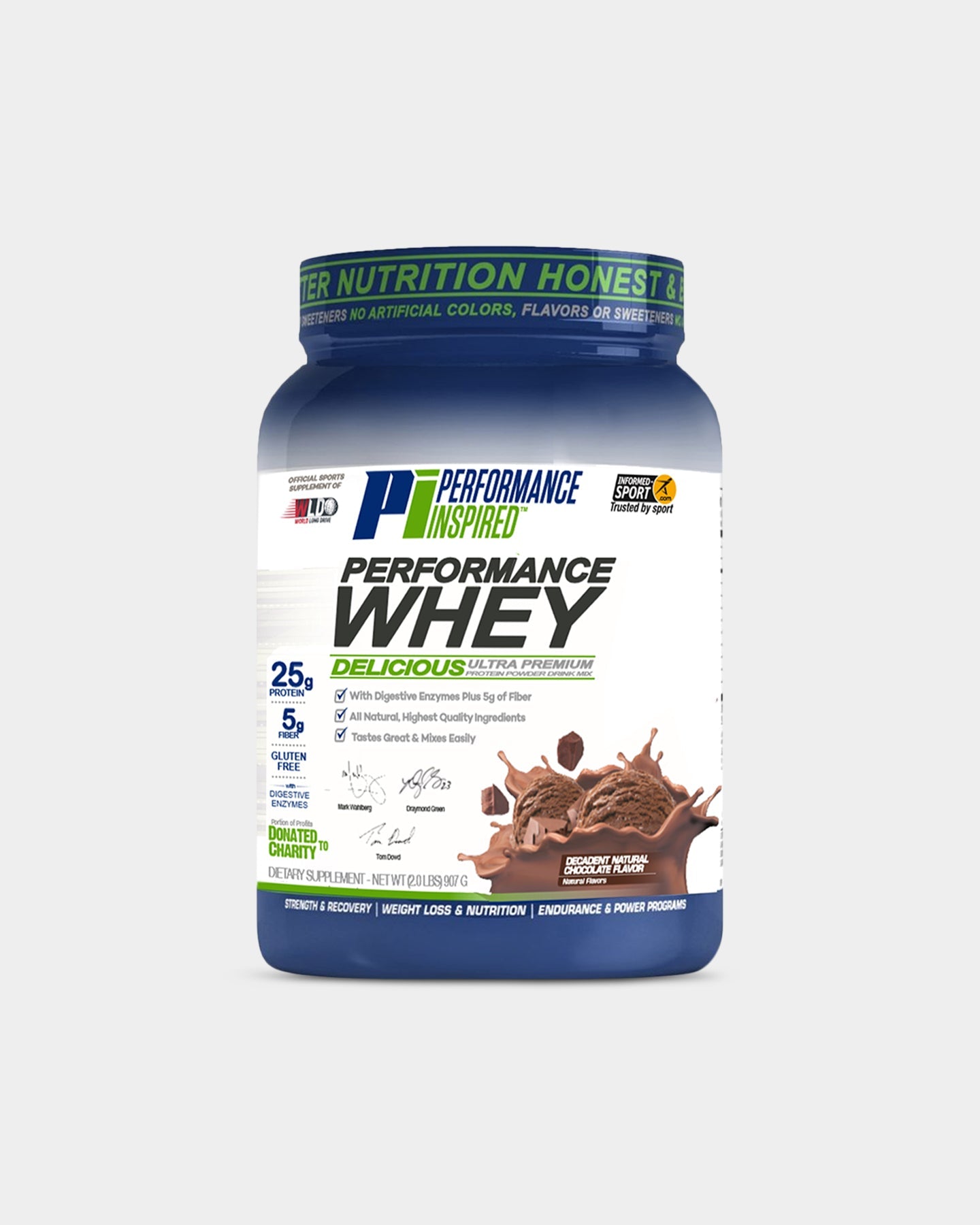 Performance Inspired Nutrition Performance Whey Protein Powder - Premium Muscle Recovery & Growth Supplement for Athletes & Fitness Enthusiasts | Post-Workout, Meal Replacement & Healthy Lifestyle Support