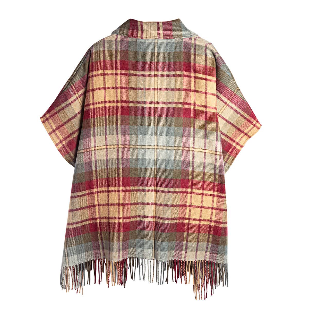 Robyn Auld Scotland Tartan Lambswool Jacket - Classic Wool Coat for Women | Perfect for Fall, Winter & Outdoor Adventures