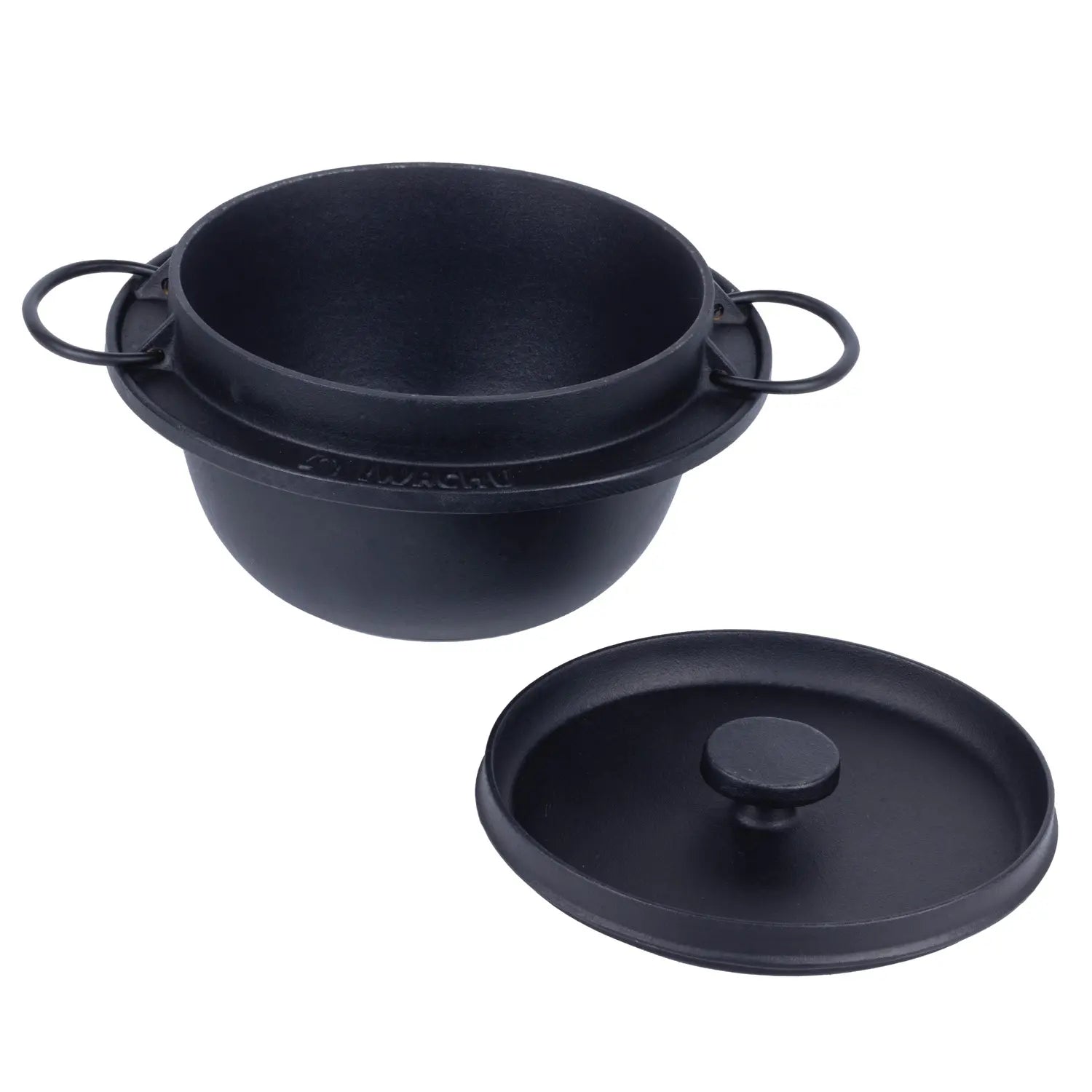Iwachu Cast Iron Rice Cooker & Casserole Pot - Japanese Donabe for Stovetop Cooking, Perfect for Rice, Stews, Soups, and Hot Pot Meals