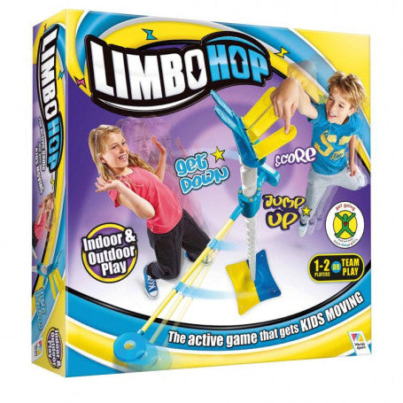 Limbo Hop Game - Fun Outdoor Party Activity for Kids & Adults - Perfect for Backyard, Beach, and Picnic Games