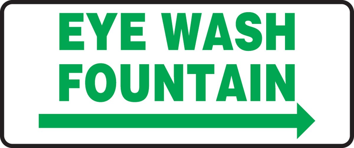 Emergency Eye Wash Station - ANSI Compliant Eye Wash Fountain for Workplace Safety - First Aid & Chemical Splash Protection for Labs, Factories & Industrial Use