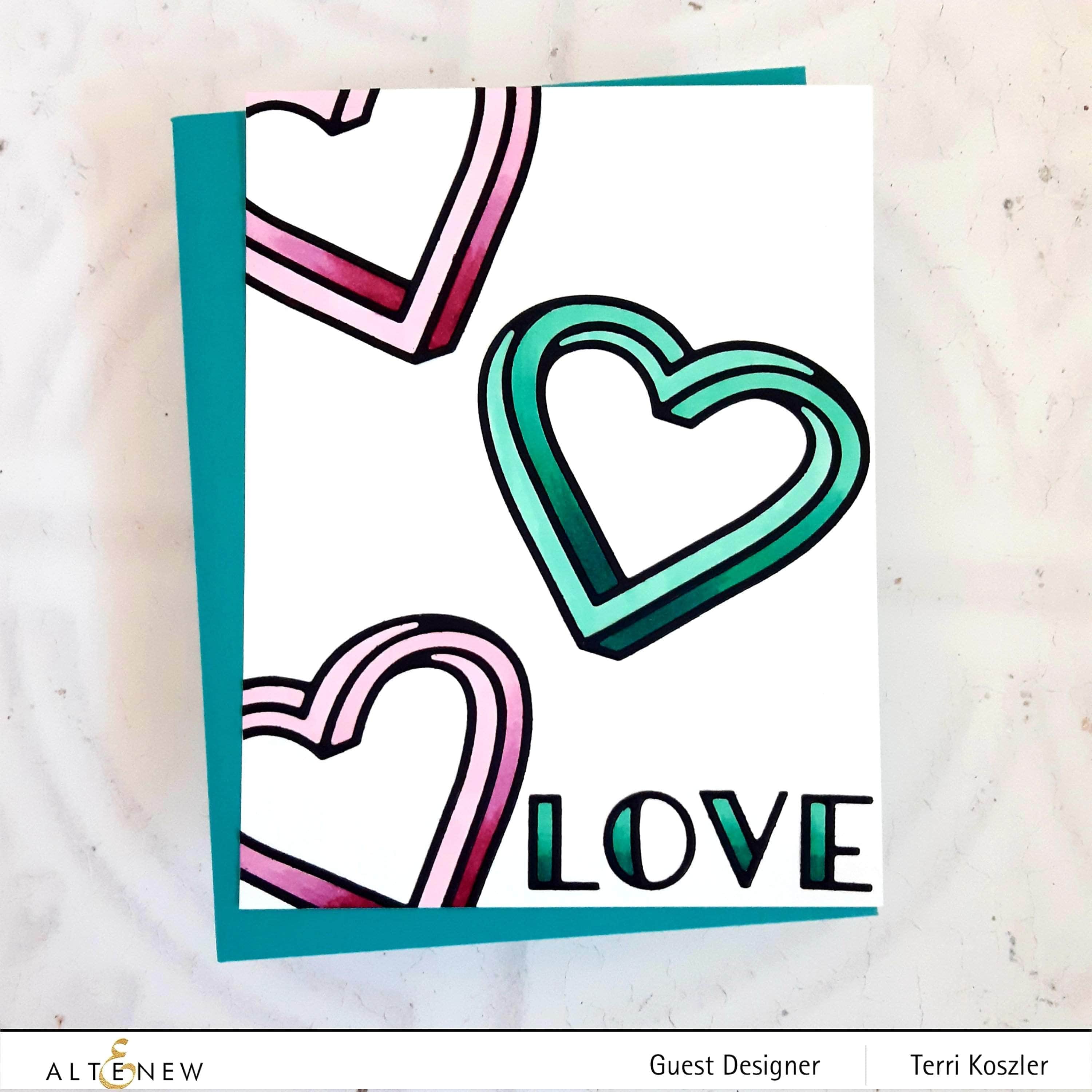 Illusion Heart Die Set - Perfect for Scrapbooking, Card Making, and DIY Crafts - Ideal for Valentine's Day, Weddings, and Romantic Projects