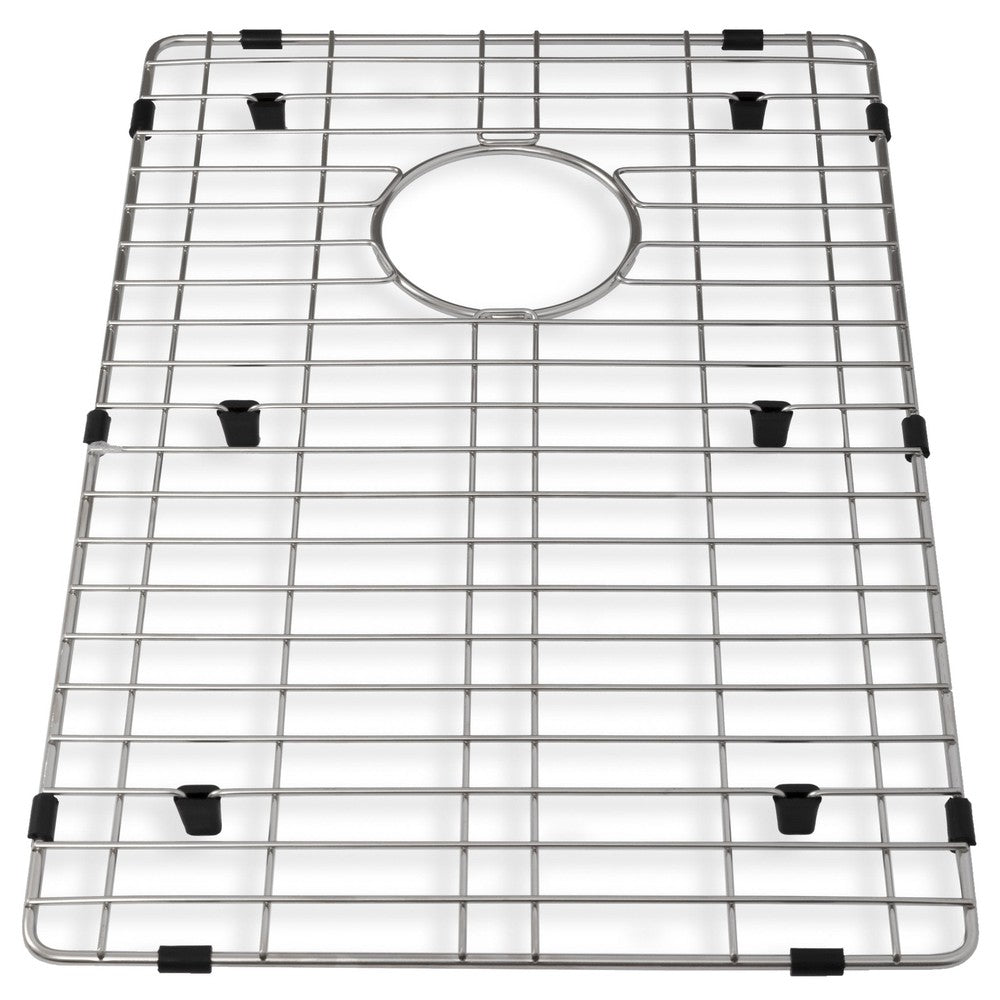 ZLINE 45 Inch Undermount Single Bowl Stainless Steel Kitchen Sink - Satin Finish with Bottom Grid & Accessories (Model SLS 45S) | Perfect for Modern Kitchens, Renovations & Heavy-Duty Cooking
