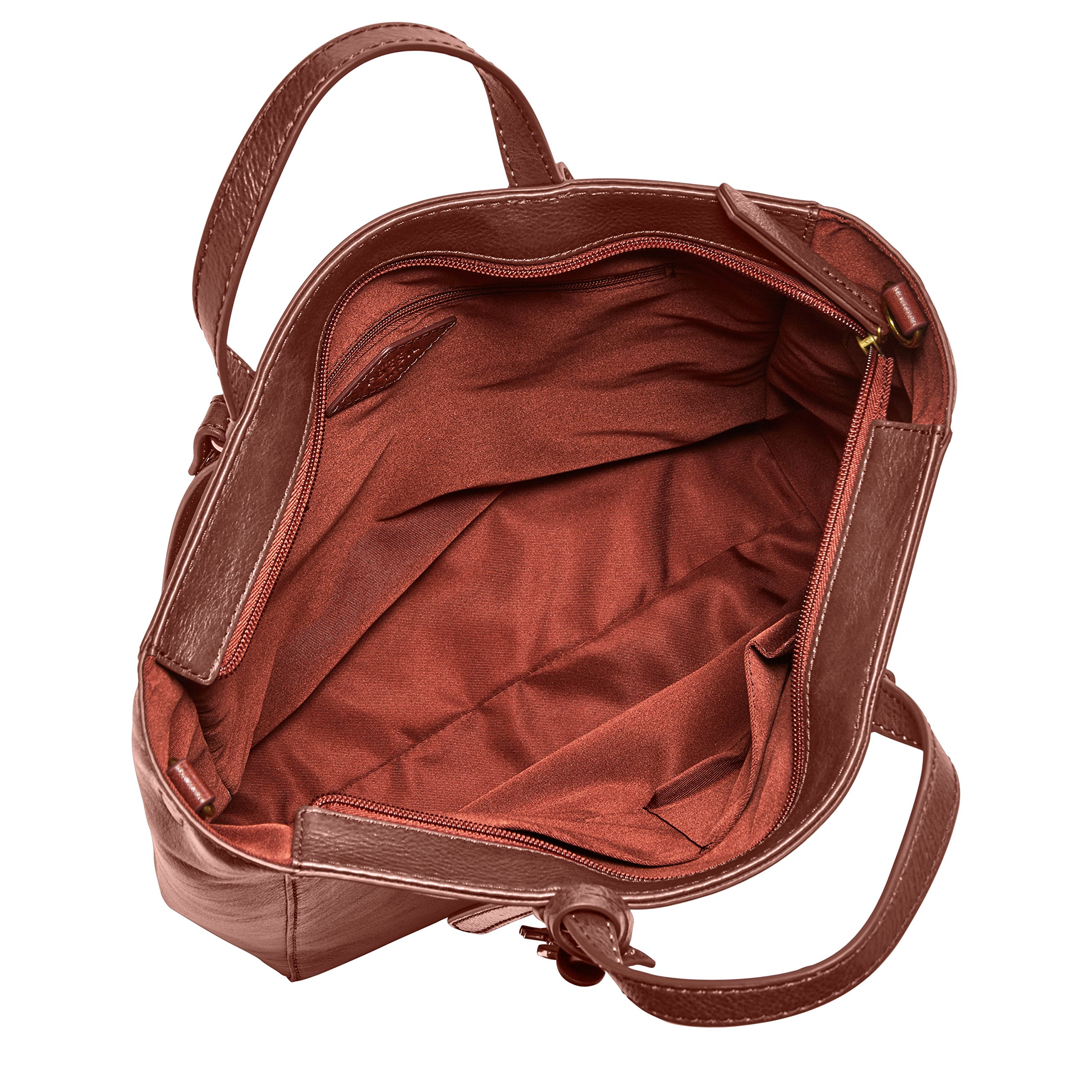 Fossil Women's Camilla Genuine Leather Convertible Backpack Purse Handbag - Stylish & Versatile for Work, Travel & Everyday Use
