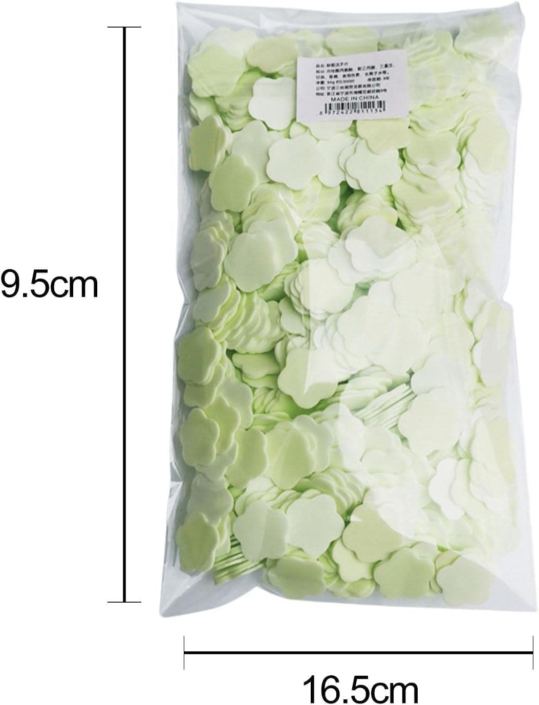 1000 Sheets Disposable Paper Soap for Travel, Hiking & Camping - Portable Hand Washing Soap Leaves for Outdoor, Emergency & Toiletry Use - Eco-Friendly, Gentle & Fragrant (Green) - Perfect for Backpacking, Gym & On-the-Go Hygiene