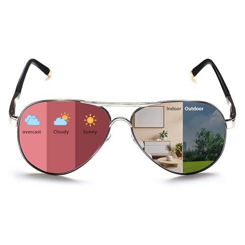 Ruthenium Frame/Photochromic Pink Lens