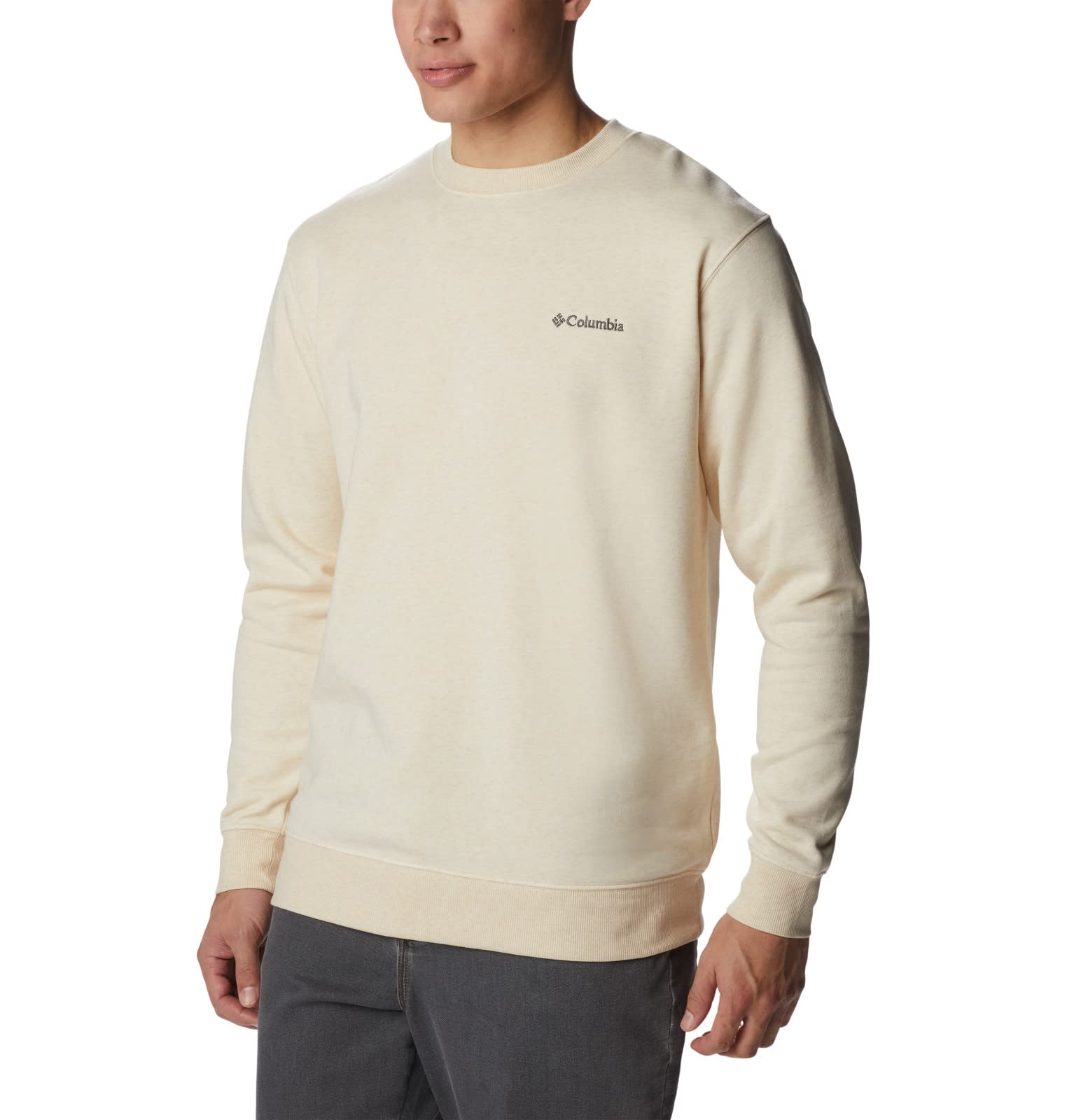 Columbia Men's Hart Mountain II Crew Neck Fleece Sweatshirt - Soft & Warm Outdoor Hiking & Casual Wear