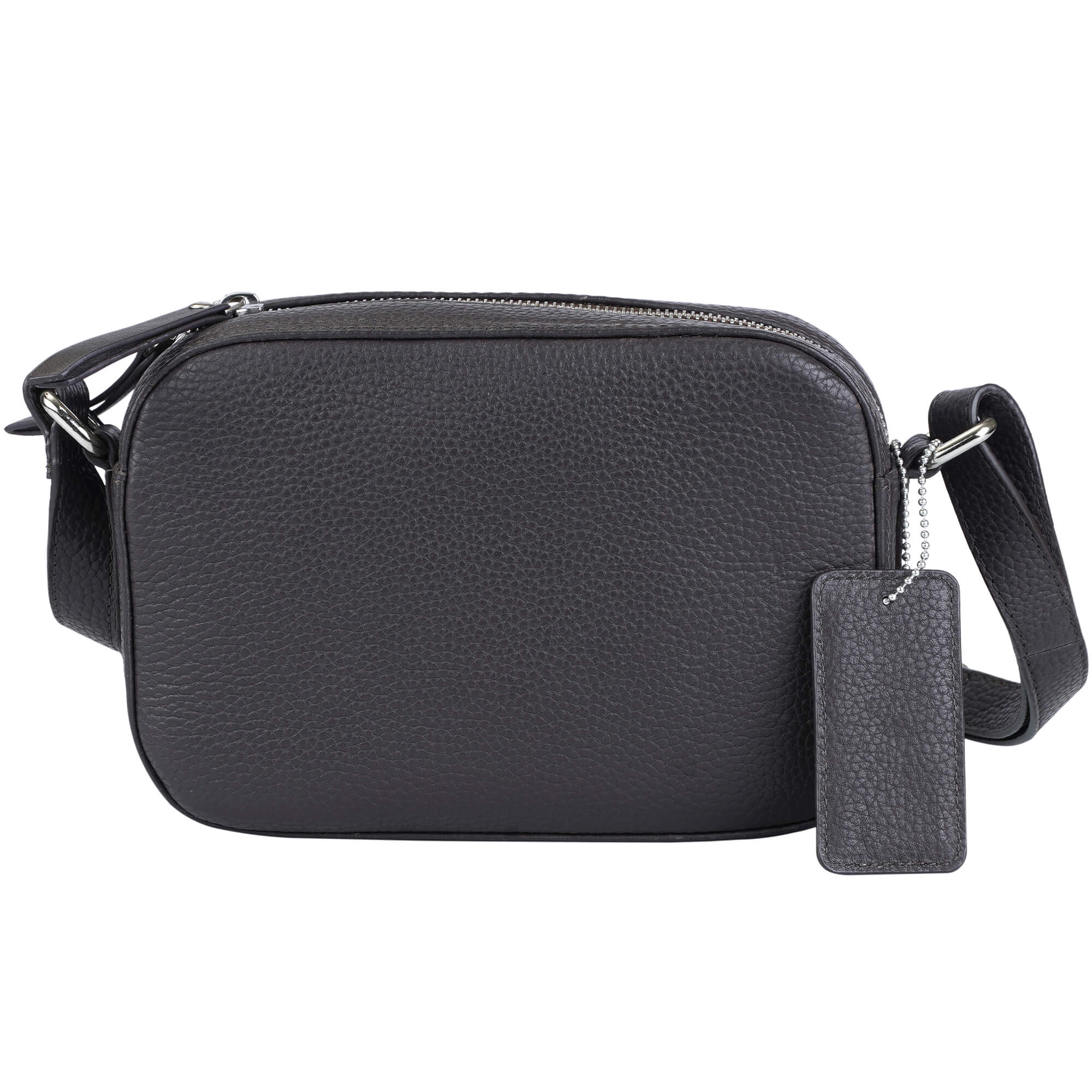 Mancini Pebbled Clara Small Crossbody Bag for Women - Stylish Leather Shoulder Purse for Everyday Use, Work, and Travel