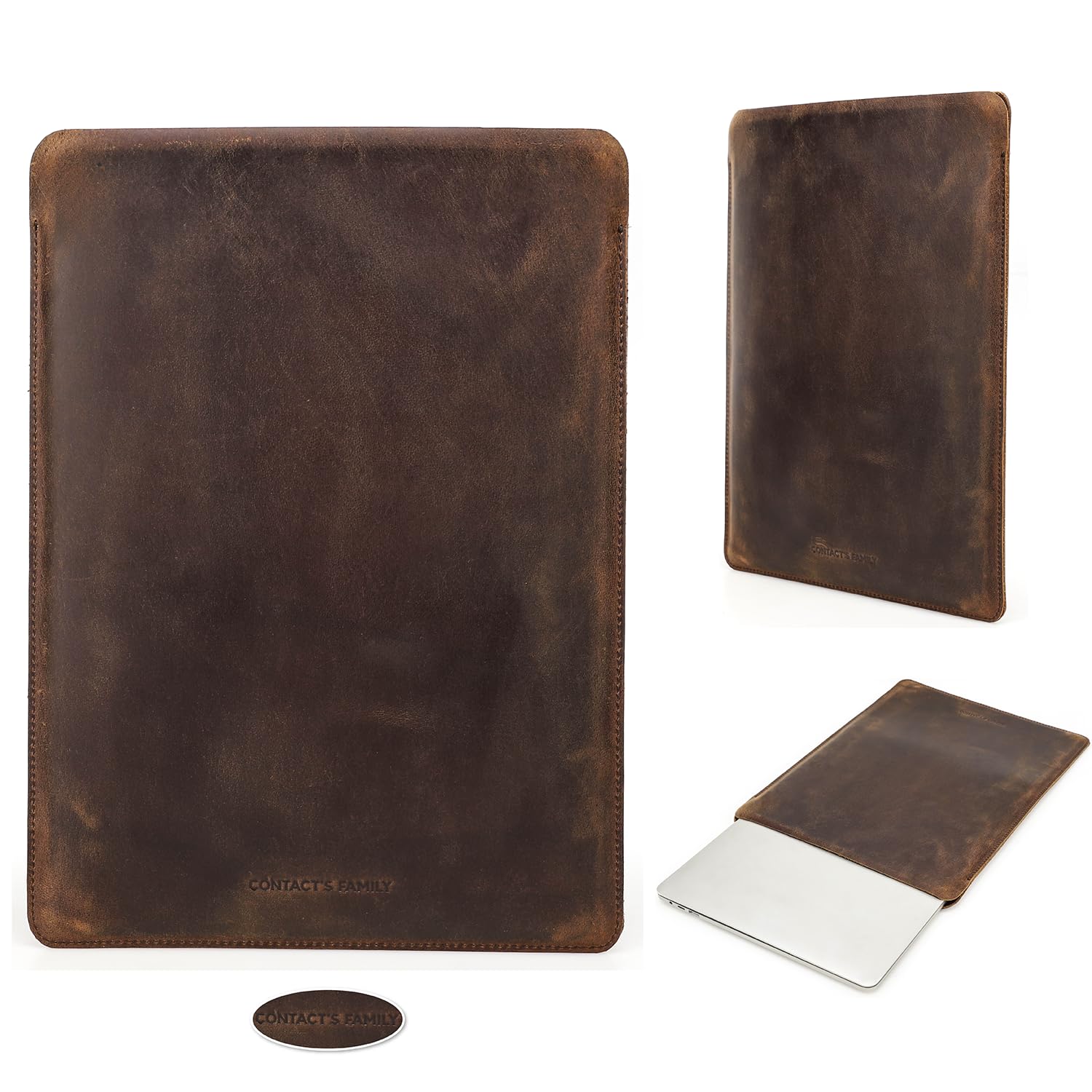 Premium Top Grain Leather 13.3