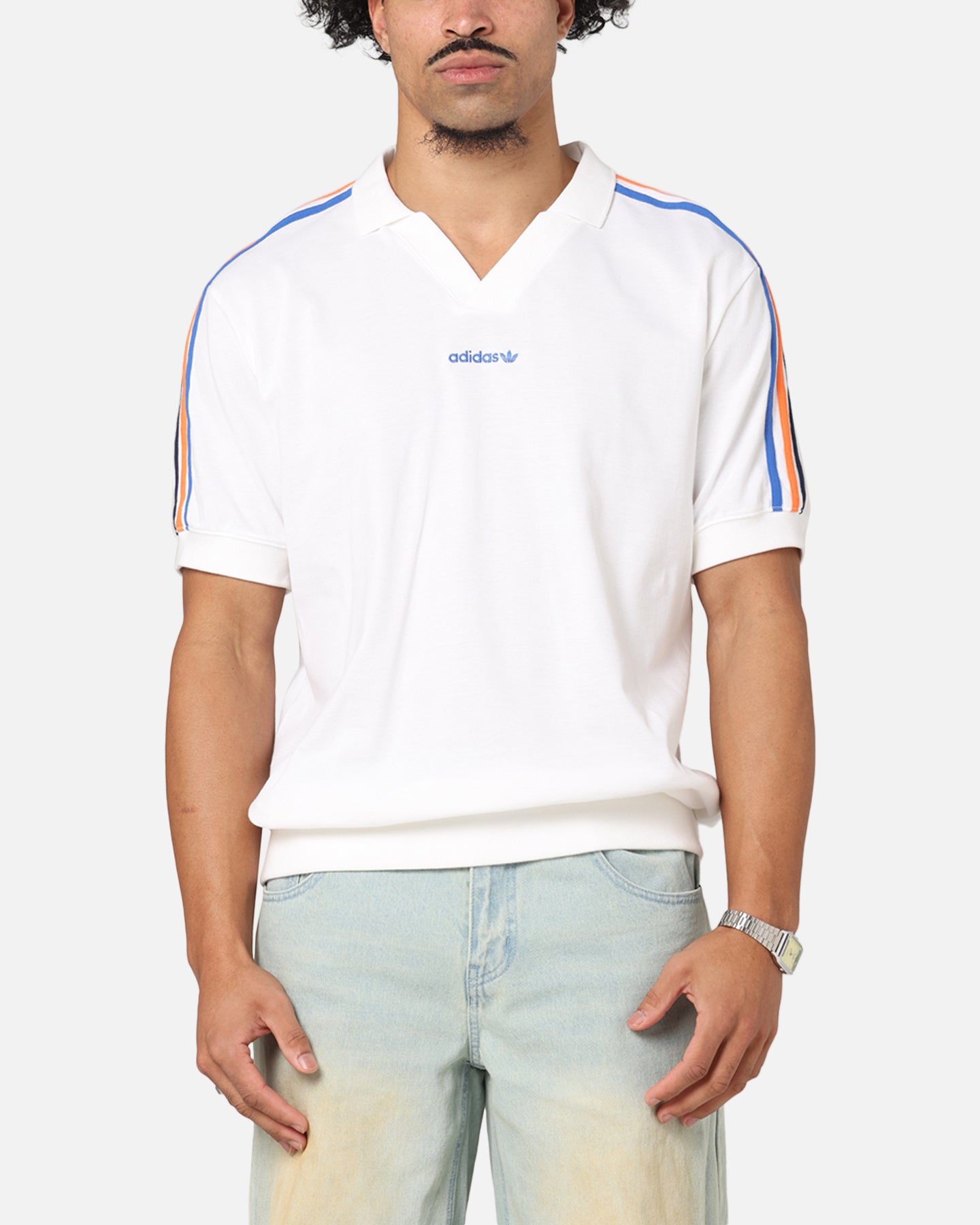 Adidas Men's Classic Polo Shirt - White, Short Sleeve, Moisture Wicking, Comfort Fit for Golf, Casual & Work Wear