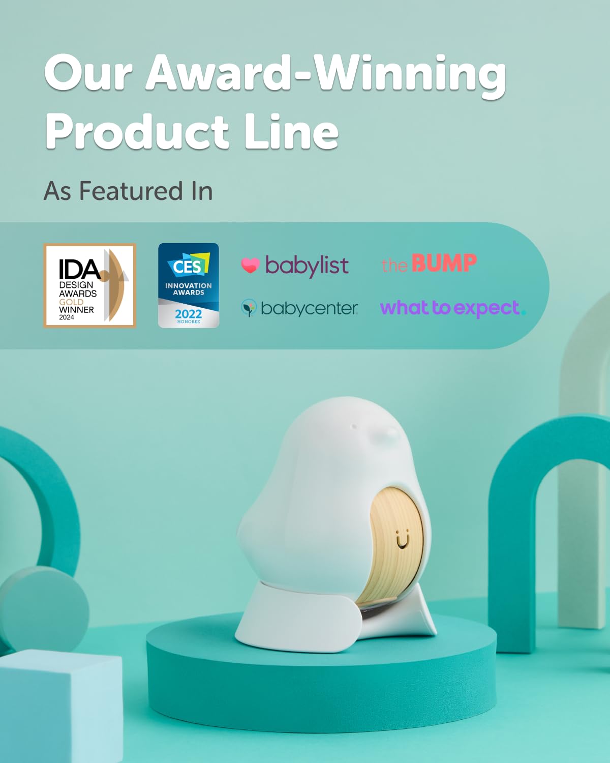CuboAi 2025 Smart Baby Monitor 3 - 2.5K QHD WiFi Camera with Night Vision, 2-Way Audio, Cry Detection & Sleep Alerts | Wall Mount Included | Temperature & Humidity Sensor | App Control for Nursery & Kids Room Safety