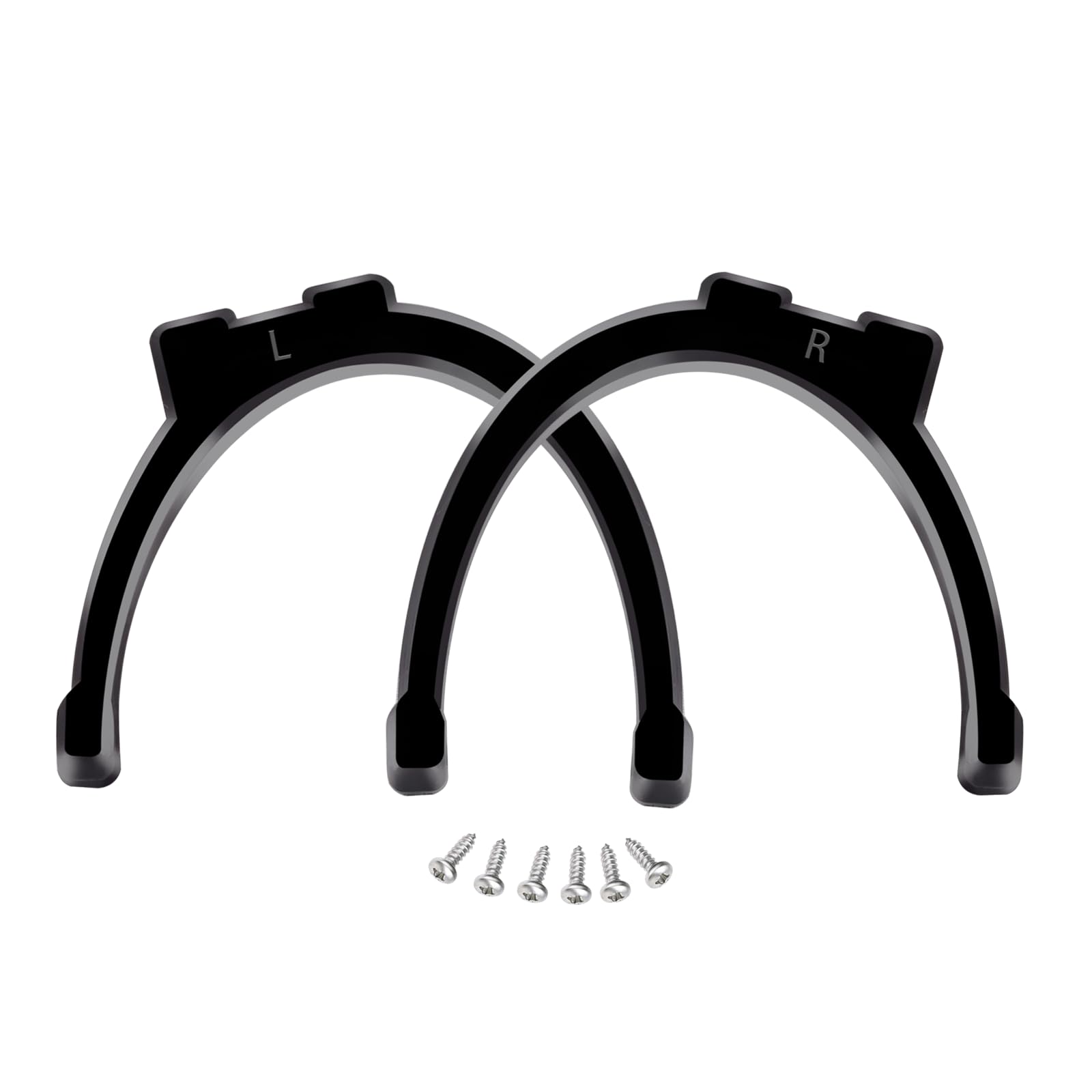 HQPARRTS Replacement Earcup Parts, Yokes, Bails, Stirrups & Screws Kit - Compatible with Bose A10 Aviation Headset (Both Sides) | Perfect for Pilot Headset Repair & Maintenance