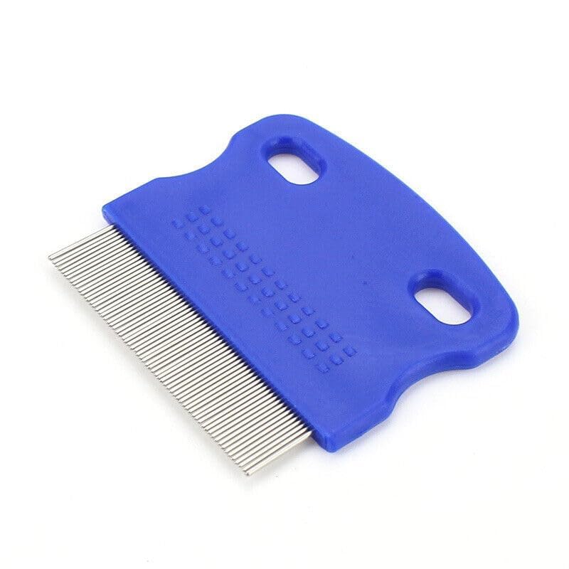 Professional Stainless Steel Head Lice Comb for Women & Kids - Effective Lice and Nit Removal Treatment - Anti Lice Comb for Hair Care - Perfect for Home, School & Travel Use (Pack of 1)