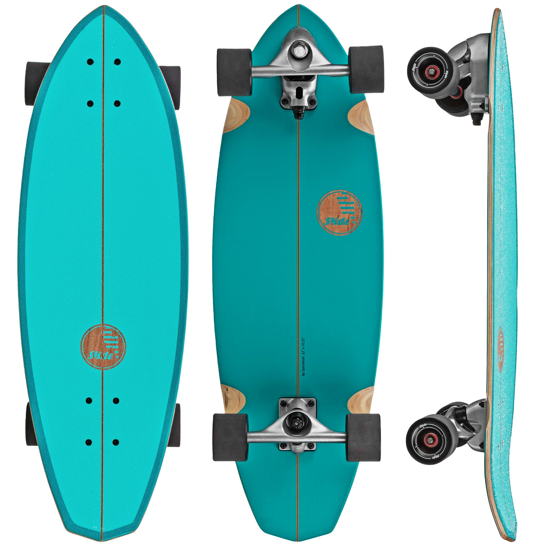 Best Slide Surfskate Street Surf Skateboard - Carving & Cruising Board for Urban Commuting & Fun Rides