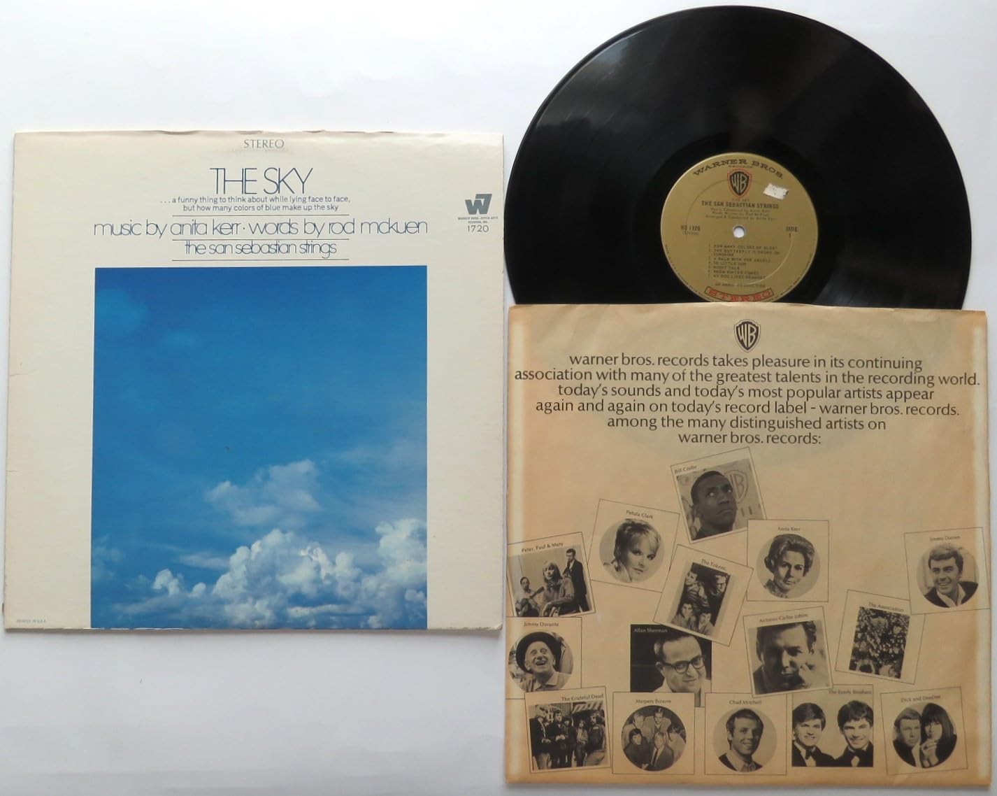 Anita Kerr & Rod McKuen - The Sky: Romantic Instrumental Music by San Sebastian Strings | Perfect for Relaxation, Dinner Parties & Background Music