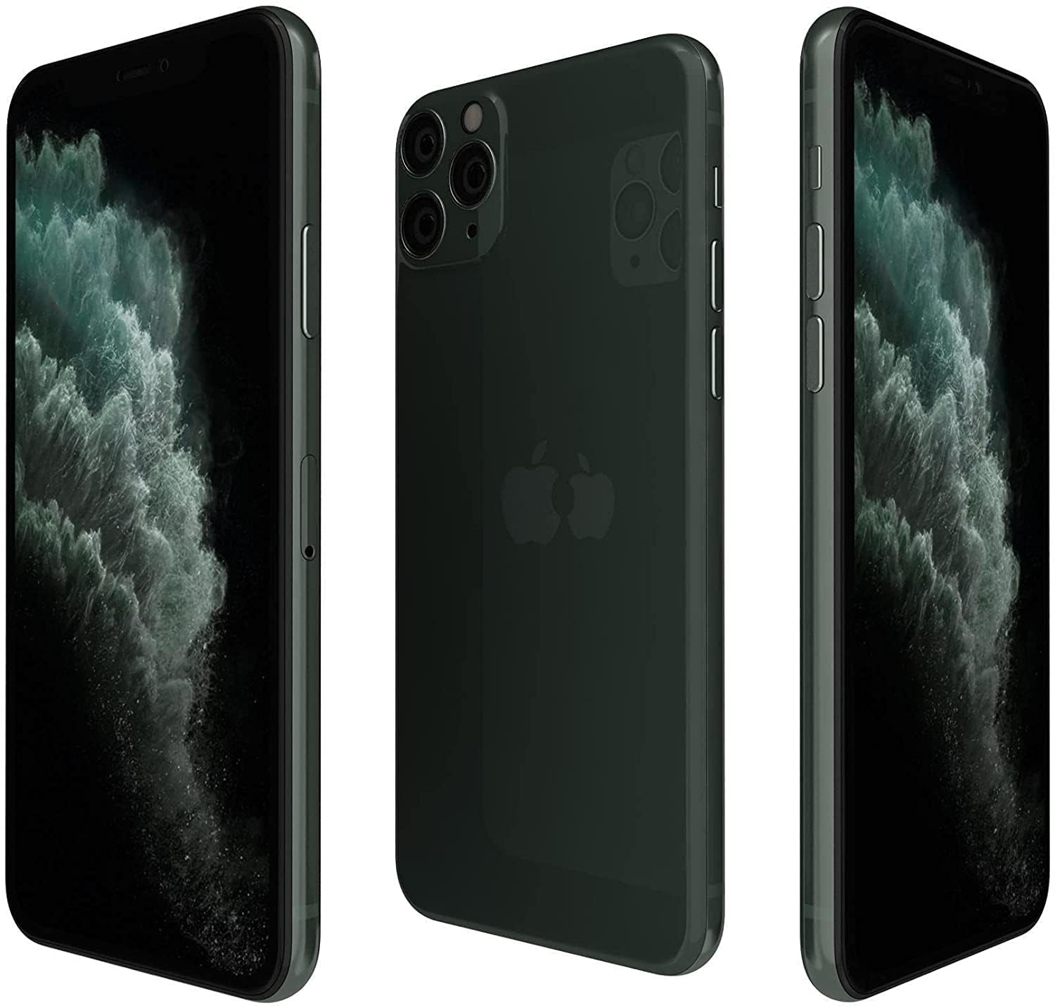 Refurbished Apple iPhone 11 Pro 256GB Unlocked Smartphone - Midnight Green | Premium Renewed iPhone for Work, Travel & Daily Use