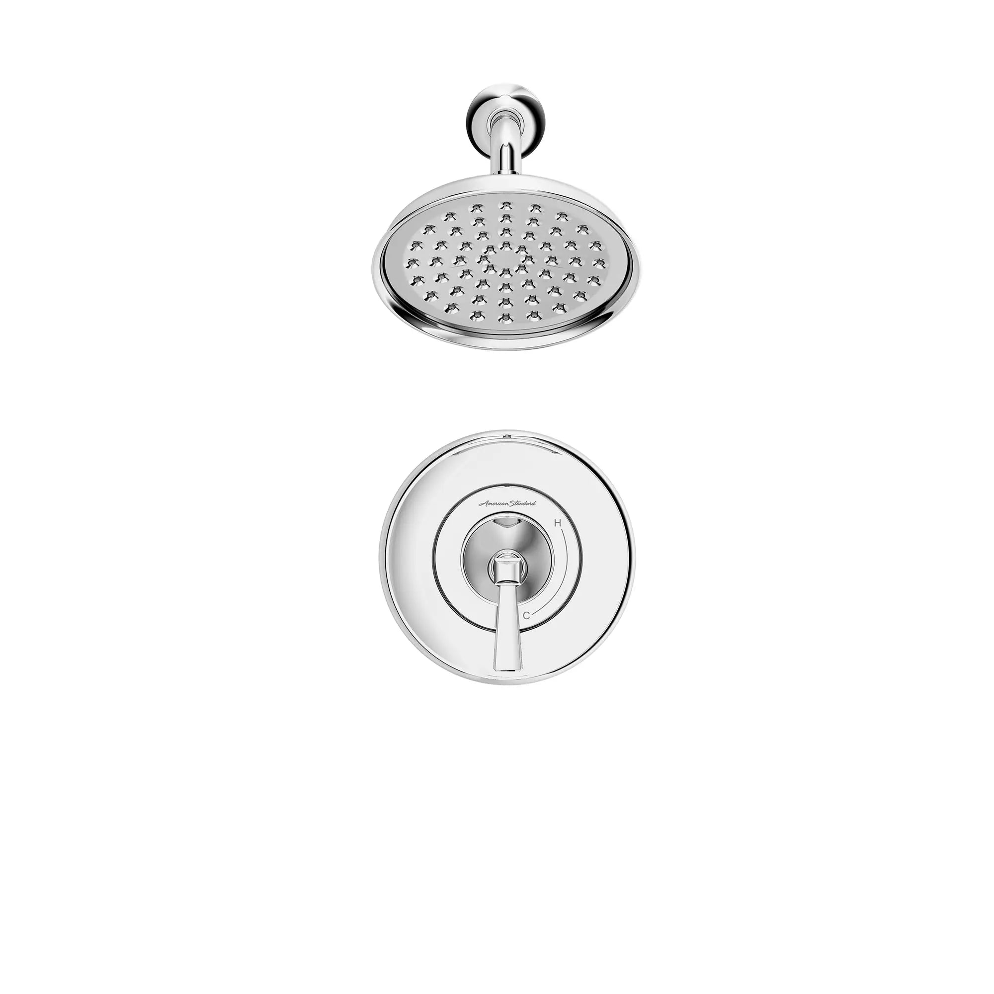 Glenmere 1.8 GPM/6.8 LPM Water Efficient Shower Trim Kit with Lever Handle - Perfect for Bathroom Renovation & Modern Home Upgrades